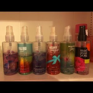 Bath and Bodyworks fragrance body spray